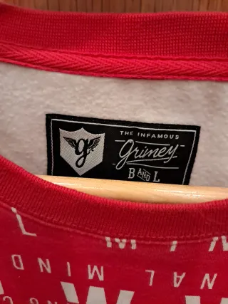 Sudadera GRMY Criminal Minded Roja