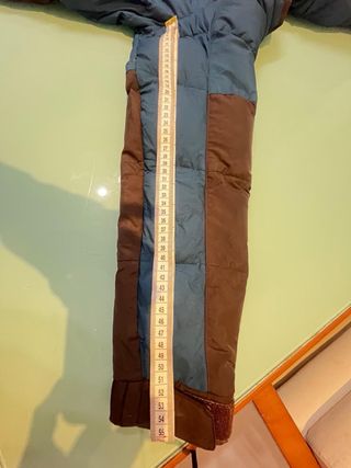 Mont-bell Plumas Down Parka M (95) Azul/Teja