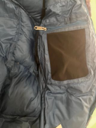 Mont-bell Plumas Down Parka M (95) Azul/Teja