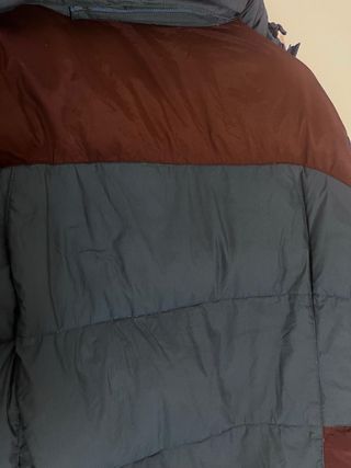 Mont-bell Plumas Down Parka M (95) Azul/Teja