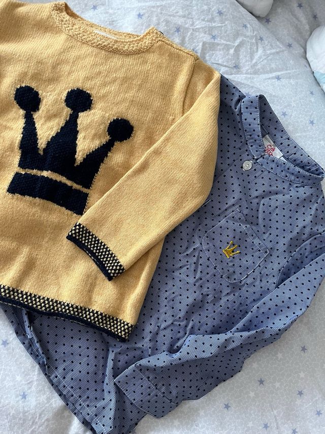 Jersey y Camisa Niño Eva Castro Corona