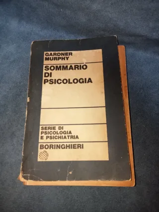 Sommario di Psicologia - Gardner Murphy 1969