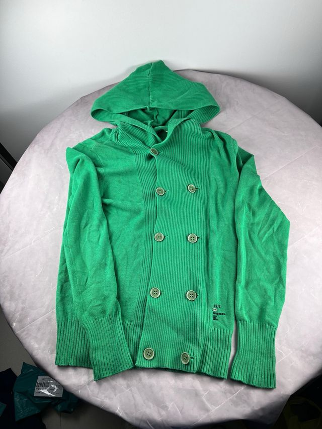 Jersey Diesel Verde Vintage Talla M