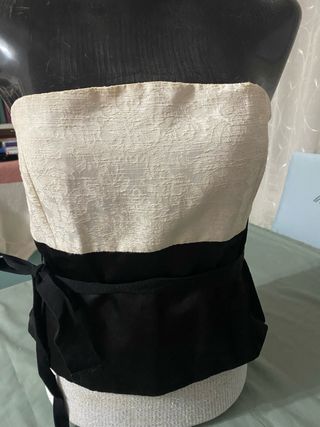 Blusa fiesta bicolor