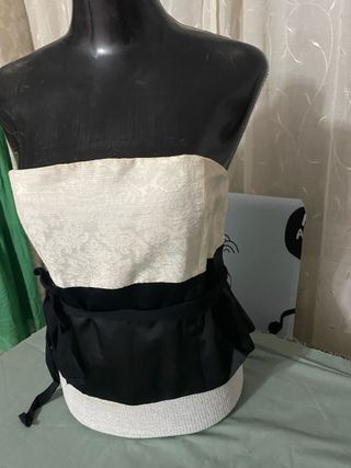 Blusa fiesta bicolor