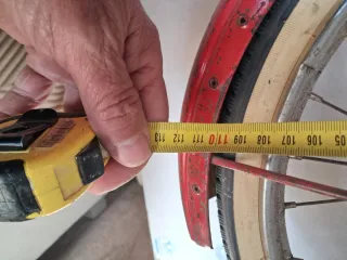 Bicicleta infantil antigua frenos de varilla