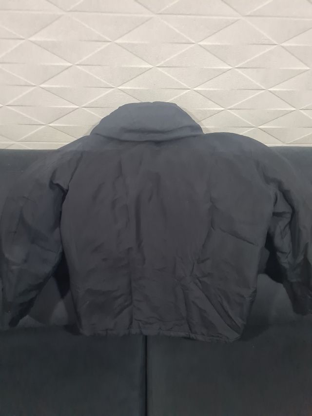 Chaqueta Negra Bershka Talla xl