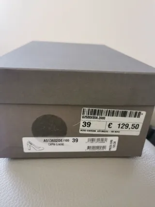 Décolleté Nero Giardini