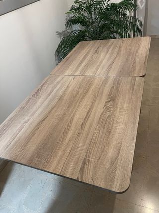 Mesa de comedor extensible madera