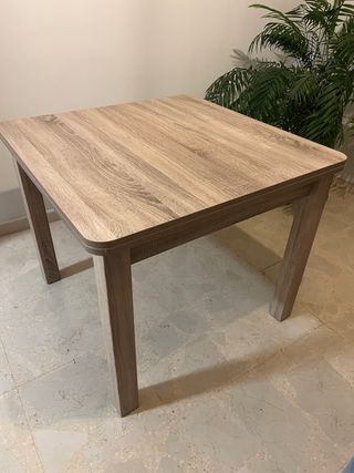 Mesa de comedor extensible madera