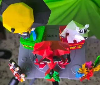 Crash Bandicoot figure 12x12