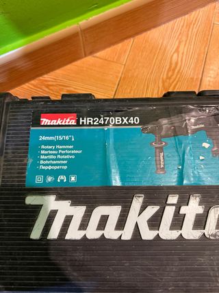 Makita HR2470BX40 Martillo Rotativo 24mm /2taladro