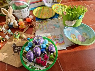 Lote Pascua: Figuras, Huevos y Decoración