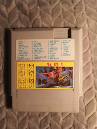 Cartucho Multijuego NES