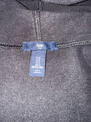 Sudadera Gap Negra con Logo