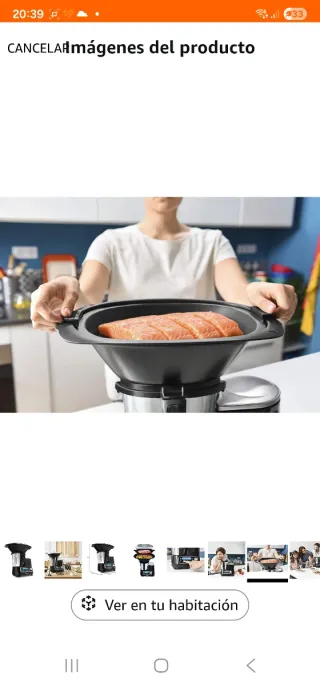 Robot Cocina Moulinex Multifunción Negro