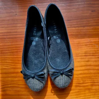Bailarinas Marypaz tweed lazo negro
