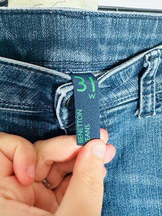 Pantalón vaquero Benetton Talla L