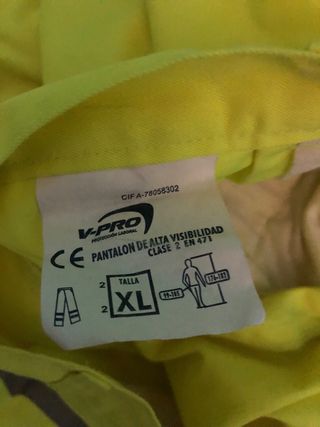 Pantalones de trabajo reflectantes