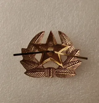 Spilla Sovietica Stella Rossa Martello Falce