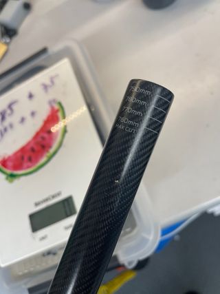 Manillar Hope Carbon 35mm Negro