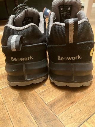 Zapatos seguridad Bee Work Talla 38 (Calzan un 39)