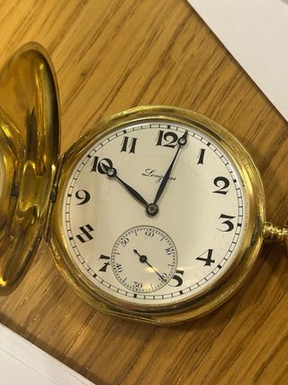 Reloj de Bolsillo Longines Oro Suizo