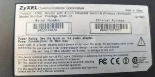 2 modem/router marca Zyxel