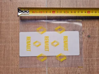 Pegatina Renault Elf Retro