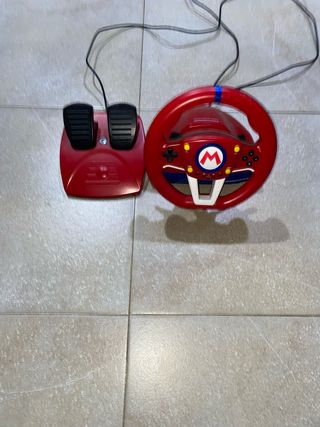 Volante y Pedales Nintendo Mario Kart