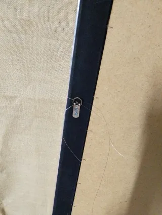 Specchio a figura intera argentato