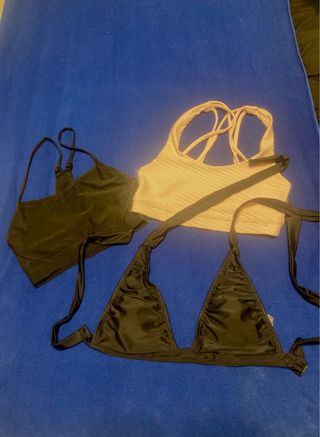 Lote 3 Sujetadores Deportivos XXS