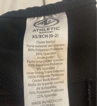 Lote 3 Sujetadores Deportivos XXS