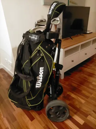 Set Golf Zurdo Wilson + Carro BagBoy