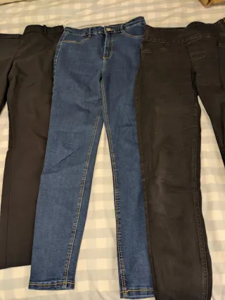 Lote 5 Pantalones Zara y Calzedonia