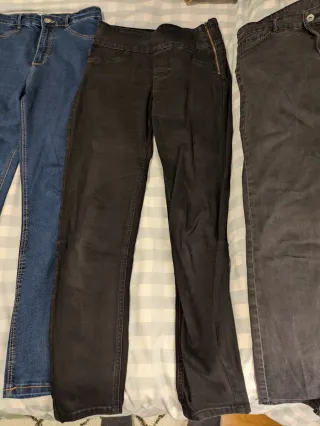 Lote 5 Pantalones Zara y Calzedonia