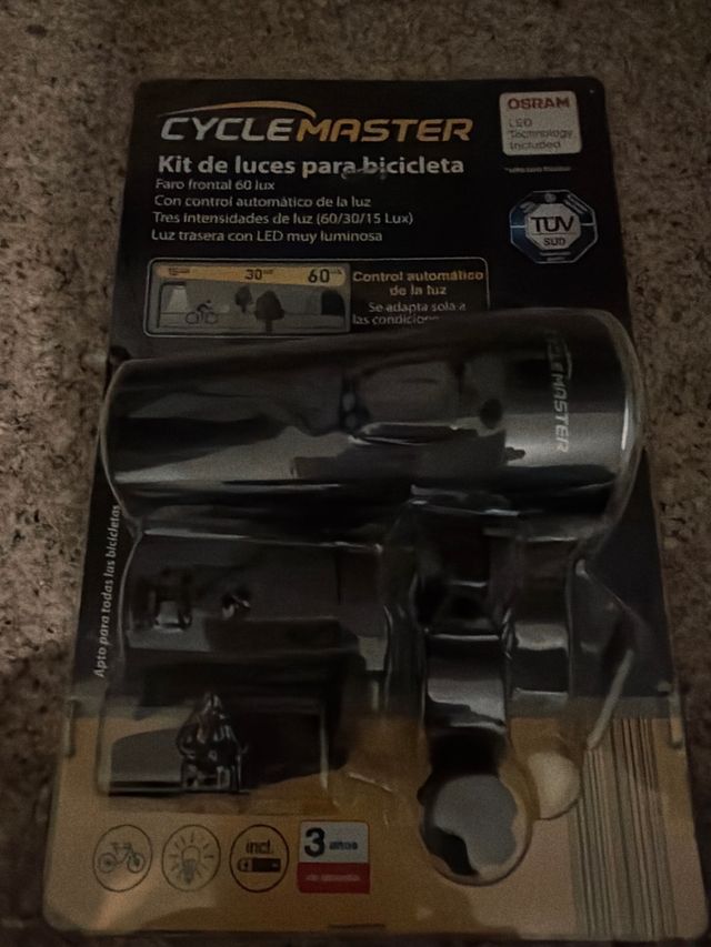 Kit Luces Bicicleta Cyclemaster LED