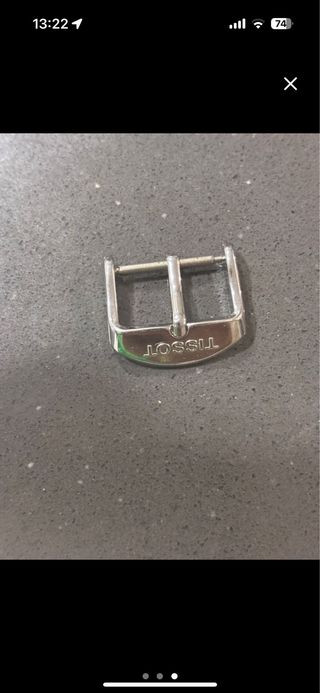 Hebilla Tissot Plata