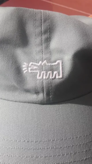 Gorra Keith Haring verde claro