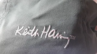 Gorra Keith Haring verde claro