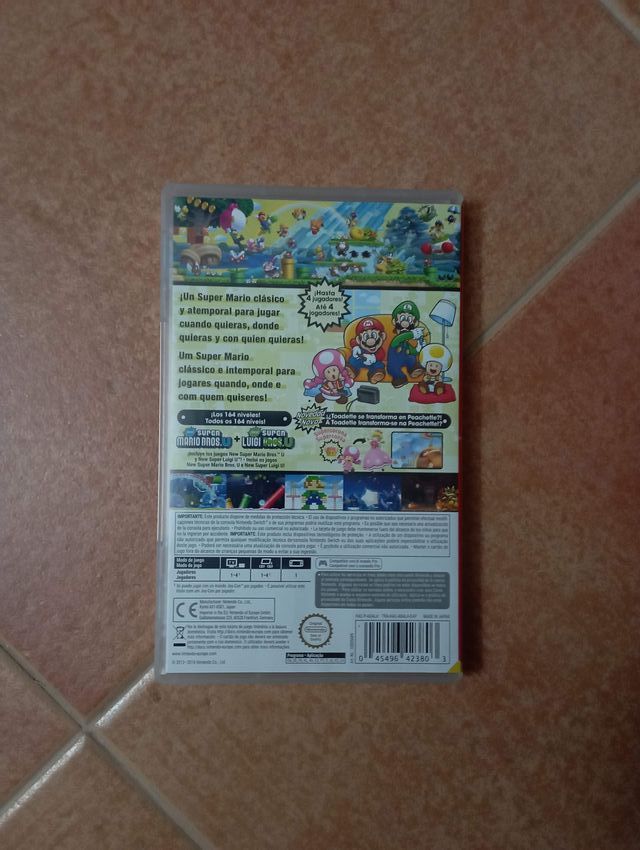 Juego Nintendo Switch Super Mario Bros U Deluxe