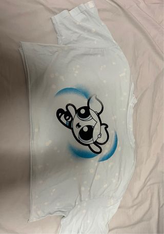 Camiseta Supernenas Azul Bershka