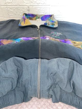 Chaqueta Vintage Psicodélica Talla XXL