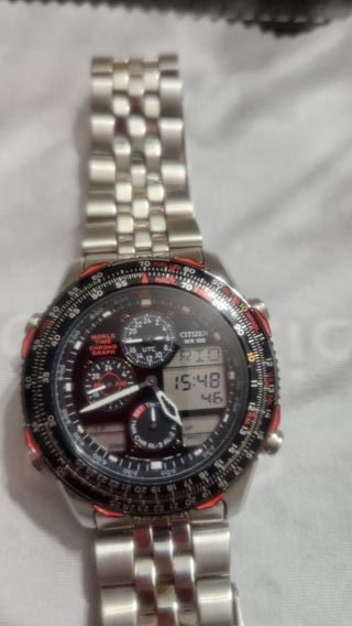 Orologio Citizen Navihawk World Time