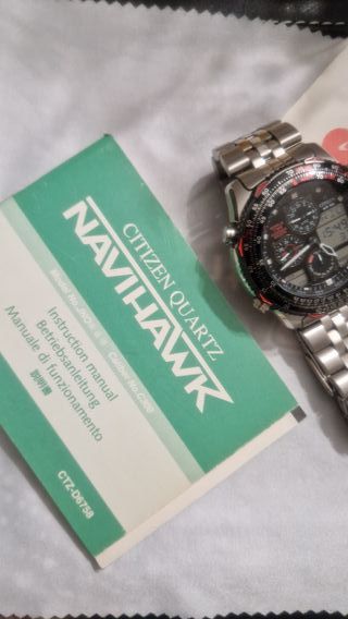 Orologio Citizen Navihawk World Time