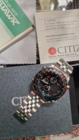 Orologio Citizen Navihawk World Time