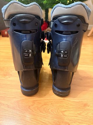 Botas de esquí Nordica niños negras/grises