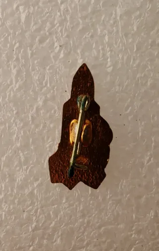 Spilla missile sovietico dorato