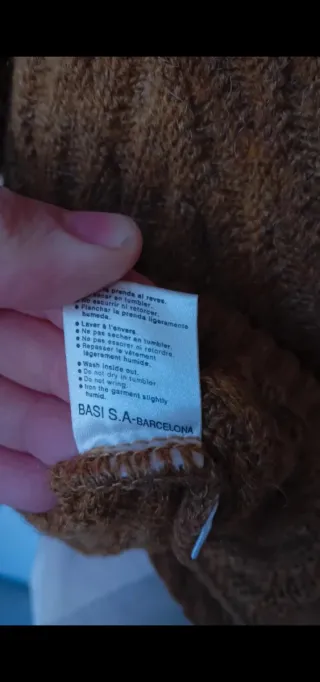 Jersey Lacoste Naranja con Diseño Geométrico