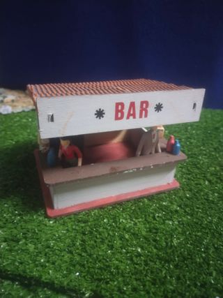 casita pequeña para maqueta de tren , scalextric